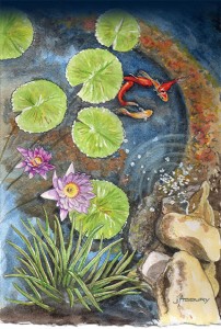 Watercolor-Artist-Florida-Pond-Janet-Asbury-Artist-Paint-Medium