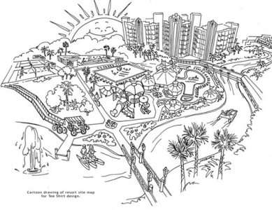 Wyndham Line Illustration Art