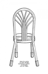 Chair Line Illustration Art