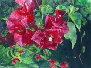 Bougie-Watercolor-Art