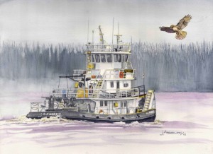 Morning-Tug-Watercolor-Art